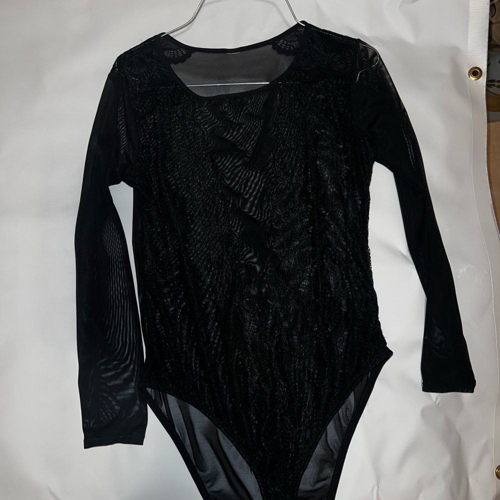 Long Sleeve Sheer Body Suit